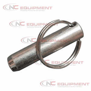 Ferris deck height locking pin